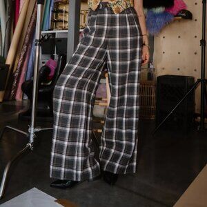 Dressed in LALA Honey Baby Sparkle Wide Leg Trousers
